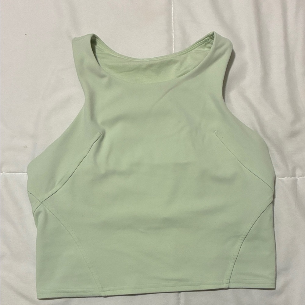 Lululemon Athletica Light Green Tank Top